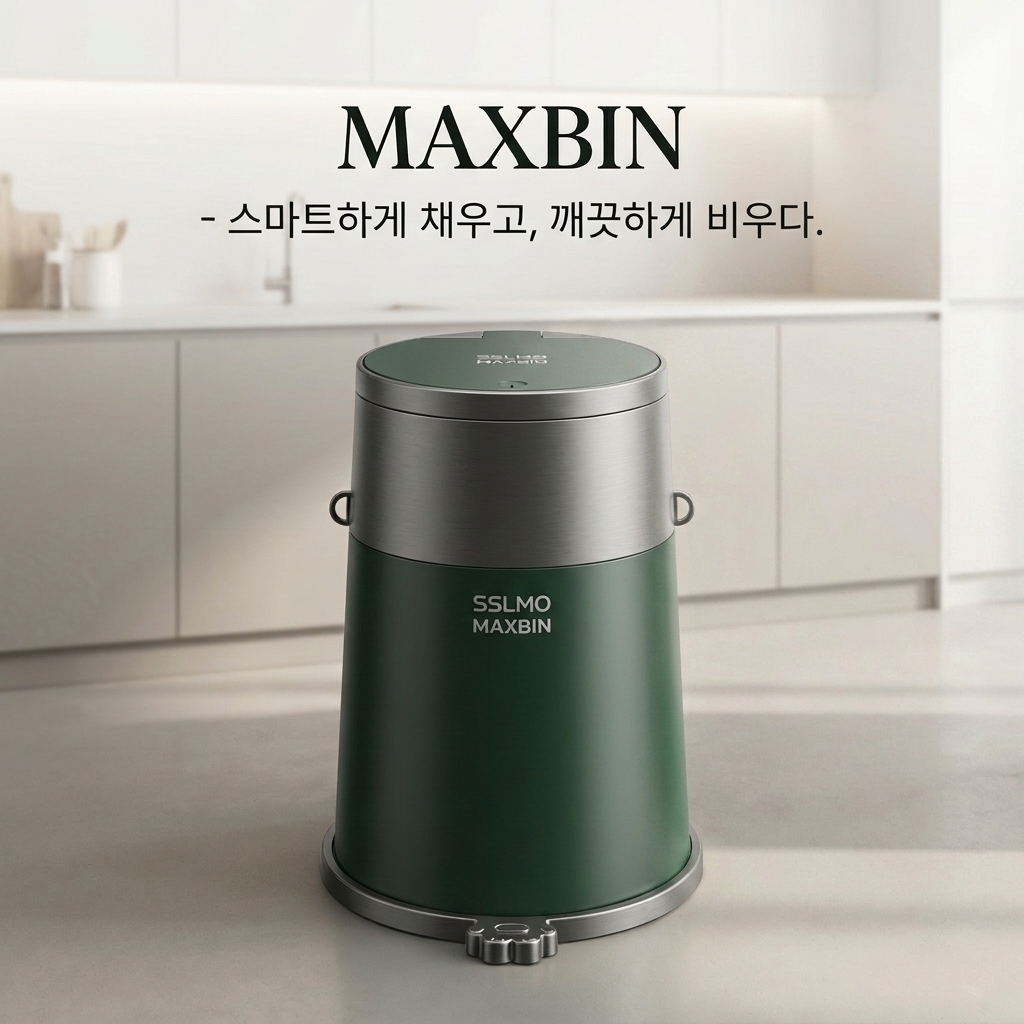 Maxbin 10L 쓰레기통 제품 사진